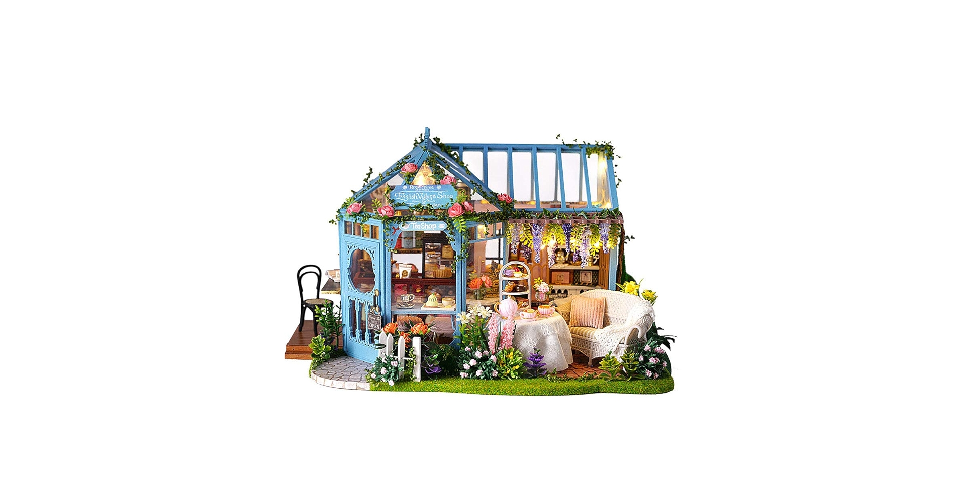 Amazon | JOLUCE ドールハウス ミニチュア 手作りキット セット